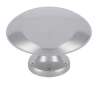 Afbeeldingen van Siro Meubelknop metaal - L 34mm/H 23mm/B 34mm chroom glanzend 