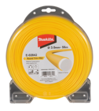 Afbeeldingen van Makita Maaidraad E-02842 - Ø3.0mm Lengte 56 meter - Rond