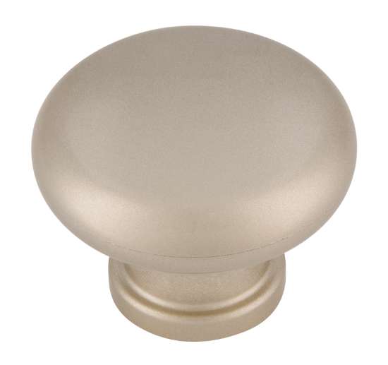 Afbeeldingen van Siro Meubelknop kunststof - L 40mm/H 31mm/B 40mm - nikkel mat 