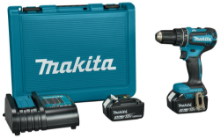 Afbeeldingen van Makita DHP485SFE 18V klopboor/schroef koffer