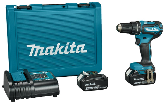 Afbeeldingen van Makita DHP485SFE 18V klopboor/schroef koffer