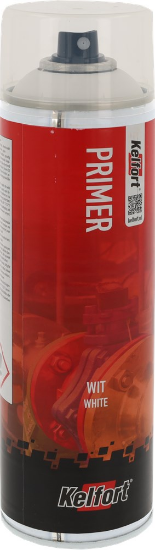 Afbeeldingen van Kelfort spuitverf primer wit 500ml