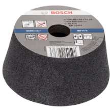 Afbeeldingen van Bosch Schuurkom, conisch - steen/beton