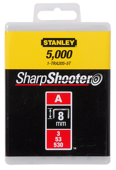 Afbeeldingen van Stanley nieten type A - 8mm - 5000 stuks