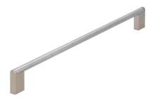 Afbeeldingen van Siro Meubelgreep metaal - boorafstand 352mm/L 372mm/H 38mm/B 10mm - RVS 