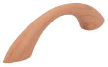 Afbeeldingen van Siro Meubelgreep kunststof - boorafstand 64mm/L 96mm/H 25mm/B 12mm rode els 