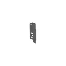 Afbeeldingen van Hettich Achterwandverbinder ArciTech 126 mm, antraciet, links