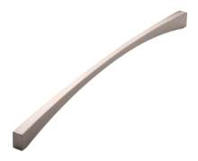 Afbeeldingen van Siro Meubelgreep metaal - boorafstand 320mm/L 332mm/H 31mm/B 12mm RVS effect 