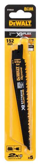 Afbeeldingen van DeWALT Reciprozaagblad Xtreme runtime 152mm DT99554