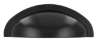 Afbeeldingen van Siro Schelpgreep metaal - boorafstand 64mm/L 85mm/H 27mm/B 31mm - mat zwart 