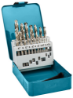 Afbeeldingen van Makita Metaalborenset D-54025 - 19 delig - HSS-G 