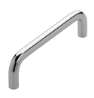 Afbeeldingen van Siro Meubelgreep metaal - boorafstand 96mm/L 104mm/H 27mm/B 8mm chroom glanzend 