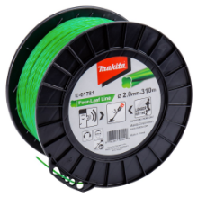 Afbeeldingen van Makita Maaidraad - 2mm x 310 meter - groen 