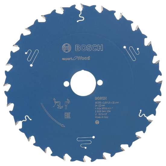 Afbeeldingen van Bosch Cirkelzaagblad Expert for Wood