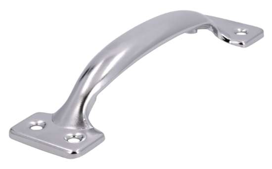 Afbeeldingen van Siro Meubelgreep metaal - boorafstand 134x19mm/L 154mm/H 27mm/B 36mm chroom glanzend 