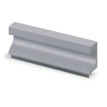 Afbeeldingen van Hettich greep om in te laten Capris, L 1200 mm, B 21 mm, H 46 mm, Aluminium geëloxeerd