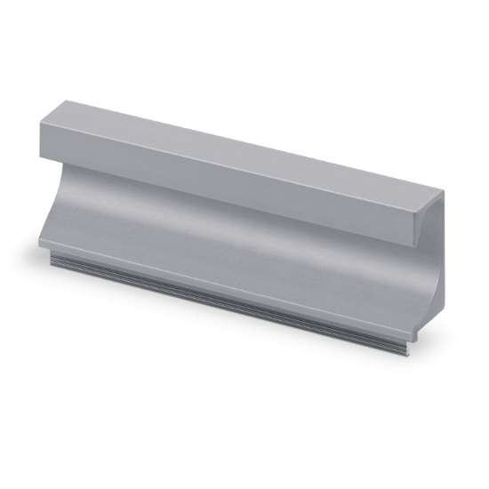 Afbeeldingen van Hettich greep om in te laten Capris, L 1200 mm, B 21 mm, H 46 mm, Aluminium geëloxeerd