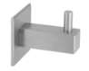 Afbeeldingen van Siro Kapstokhaak metaal - L 38mm/H 42mm/B 35mm RVS 