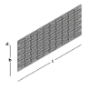 Afbeeldingen van GB Spijkerplaat 106x256mm 1,25mm verzinkt 