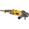 Afbeeldingen van DeWalt haakse polijstmachine DWP849X-QS - Ø180mm 1250 Watt - inclusief Velcro steunzool en polijstvacht