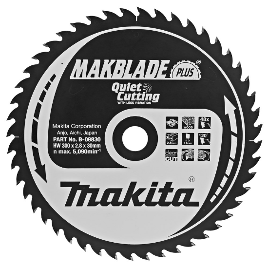 Afbeeldingen van Makita Zaagb Q C 300X30X2,8 48T 20G B-09830