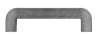 Afbeeldingen van Siro Meubelgreep metaal - boorafstand 96mm/L 118mm/H 33mm/B 8mm antiek ijzer 