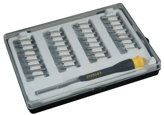 Afbeeldingen van Stanley multibit precisie schroevendraaierset - 32 delig