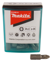 Afbeeldingen van Makita Schroefbit PZ2x25mm 25 stuks B-24614