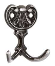 Afbeeldingen van Siro Kapstokhaak metaal - boorafstand 24mm/L 66mm/H 20mm/B 56mm antiek ijzer 