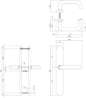 Afbeeldingen van INTERSTEEL Deurkruk Rond op XL schild blind rvs geborsteld 0579