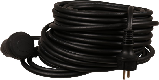 Afbeeldingen van Kelfort Verlengsnoer - 3x1.5mm 25 meter - neopreen kabel 