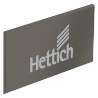 Afbeeldingen van Hettich ArciTech Afdekkap, kwartsgrijs met Hettich logo