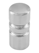 Afbeeldingen van Siro Meubelknop metaal - L 12mm/H 26mm/B 12mm - chroom glanzend 