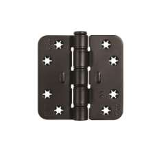 Afbeeldingen van Axa glijlager scharnier - 3mm 89x89 - rondhoek 