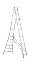 Afbeeldingen van Altrex Reformladder Rocky - 2x14 sporten - aluminium 