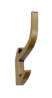 Afbeeldingen van Siro Kapstokhaak metaal - boorafstand 32mm/L 150mm/H 71mm/B 15mm vintage goud 