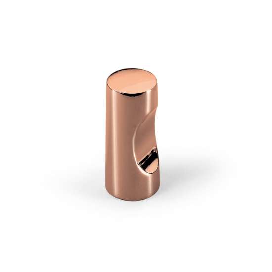 Afbeeldingen van Hettich Knop Almus, H 23 mm, ø 12 mm, Koperkleurig glans