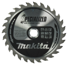 Afbeeldingen van Makita zaagblad - Ø165x20x2.2mm HM 28 Tands 15° - voor hout