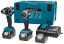 Afbeeldingen van Makita DLX2180TJ1 combiset DHP484 + DTD153 3x accu 5.0Ah, lader, in Mbox