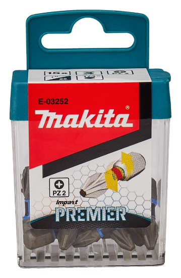 Afbeeldingen van Makita Slschr.bit PZ2x25mm 15s C IMPR E-03252