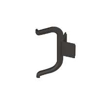 Afbeeldingen van Hettich Toebehoren Canis C buitenhoek 90°, B 34 mm, H 70 mm, mat zwart