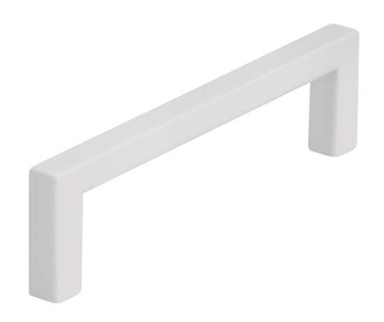 Afbeeldingen van Siro Meubelgreep metaal - boorafstand 96mm/L 104mm/H 28mm/B 8mm wit 
