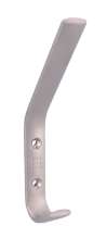 Afbeeldingen van Siro Kapstokhaak metaal - boorafstand 32mm/L 150mm/H 63mm/B 18mm - nikkel mat 