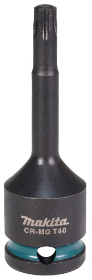 Afbeeldingen van Makita slagschroefbit E-19819 - 78mm T40 - 1/2'' uitwendige opname