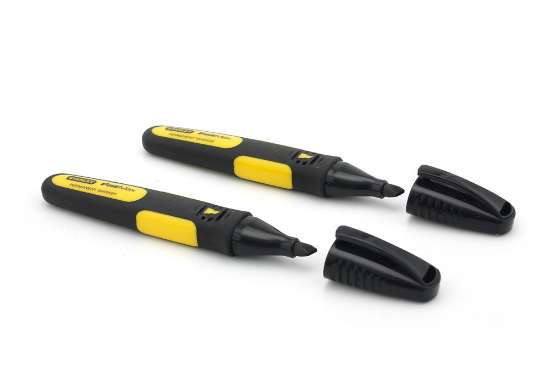 Afbeeldingen van Stanley markeerstift FatMax - zwart - 2 stuks