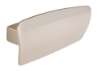 Afbeeldingen van Siro Meubelgreep metaal - boorafstand 32mm/L 65mm/H 23mm/B 31mm RVS effect 