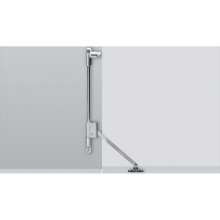 Afbeeldingen van Hettich Klephouder Klassik D met magnetische sluiting / 405, links, vernikkeld