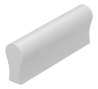 Afbeeldingen van Siro Meubelgreep metaal - boorafstand 32mm/L 64mm/H 23mm/B 12mm mat aluminium 