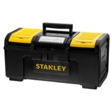 Afbeeldingen van Stanley gereedschapskoffer - 19" - met deksel met organizer en uitneembare gereedschapbak