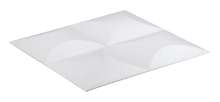 Afbeeldingen van Siro 3D-Wandpanelen kunststof - L 250mm/H 15mm/B 250mm - wit 16 stuks 